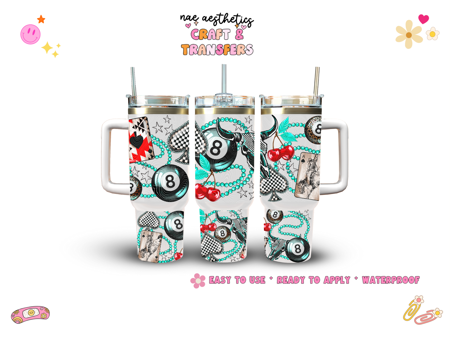 UV-DTF TUMBLER WRAP #103