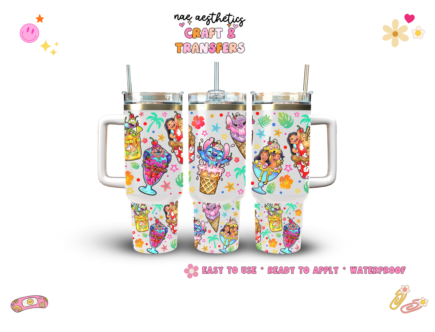 UV-DTF TUMBLER WRAP #113
