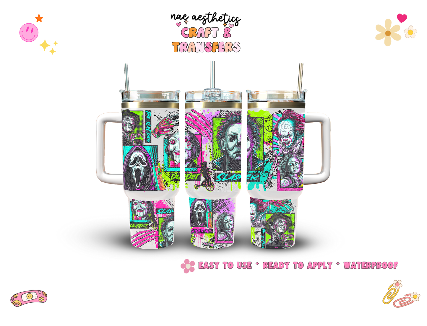 UV-DTF TUMBLER WRAP #120