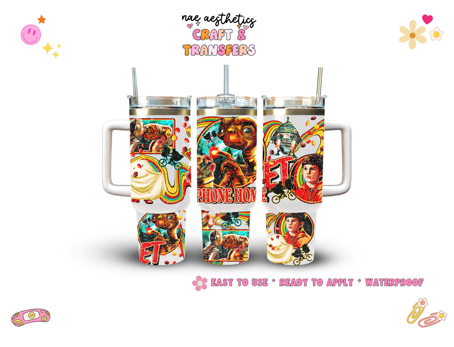UV-DTF TUMBLER WRAP #126