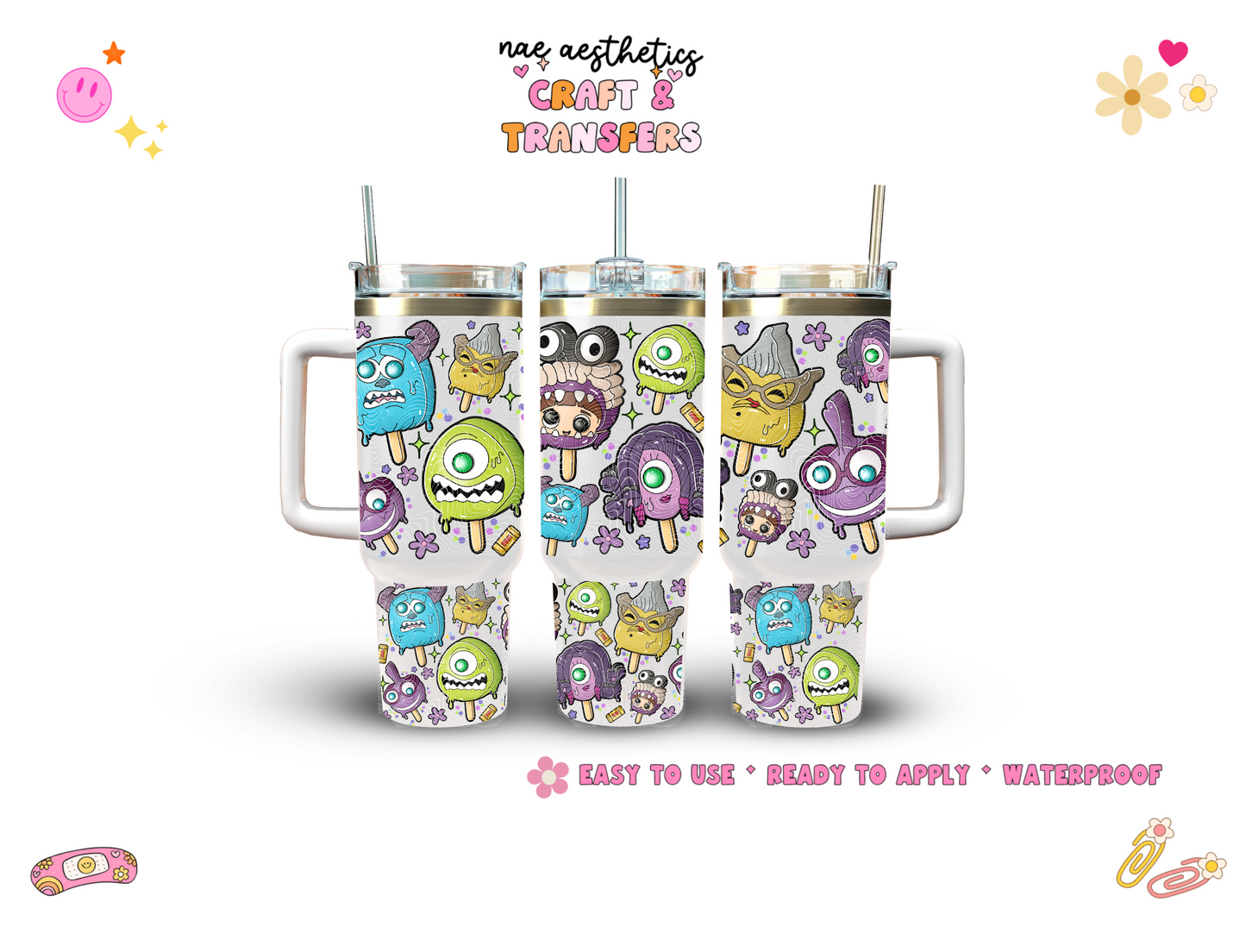 UV-DTF TUMBLER WRAP #16
