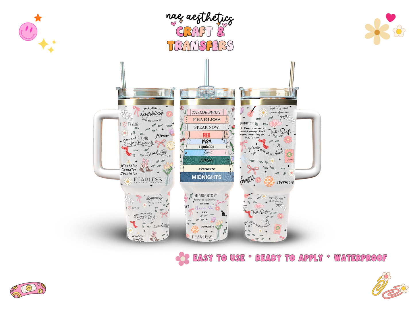UV-DTF TUMBLER WRAP #25
