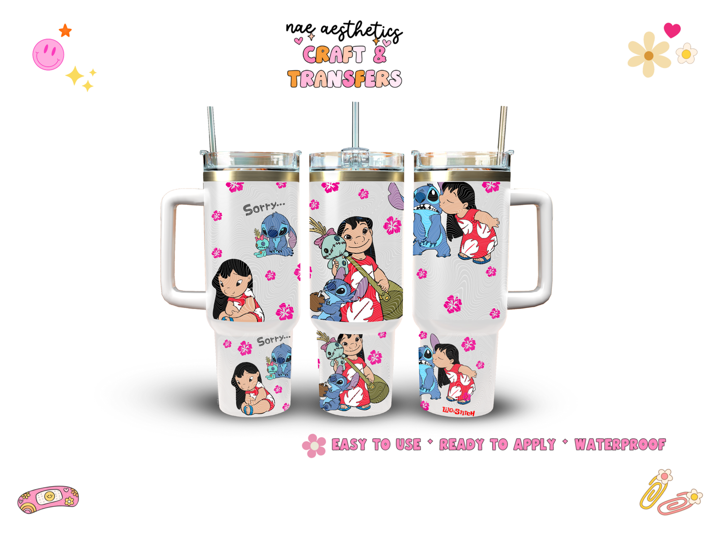 UV-DTF TUMBLER WRAP #36