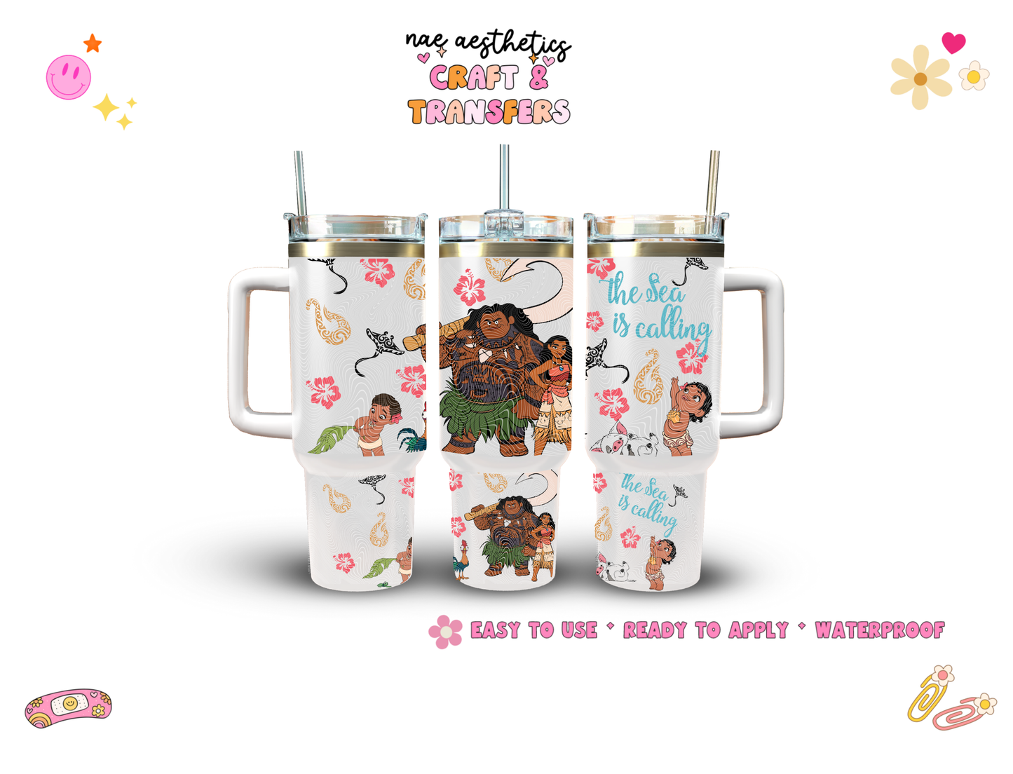 UV-DTF TUMBLER WRAP #37