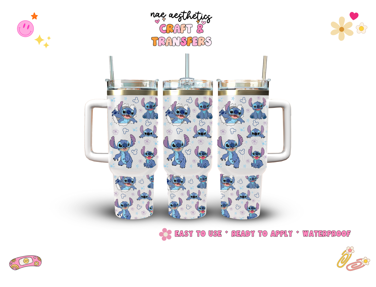 UV-DTF TUMBLER WRAP #42