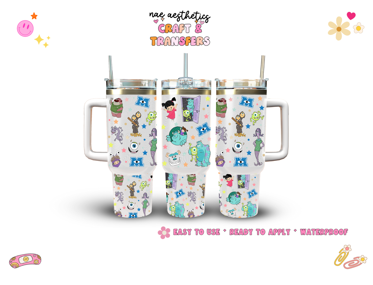 UV-DTF TUMBLER WRAP #43