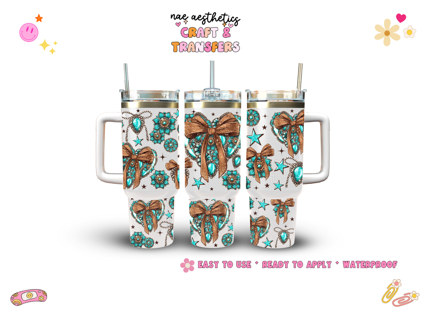 UV-DTF TUMBLER WRAP #54