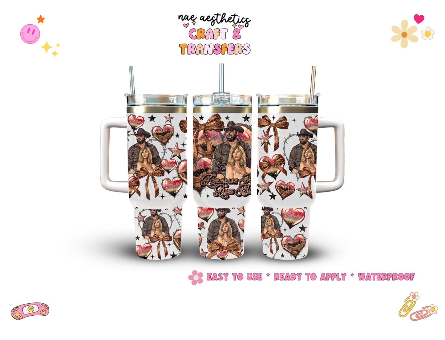UV-DTF TUMBLER WRAP #55