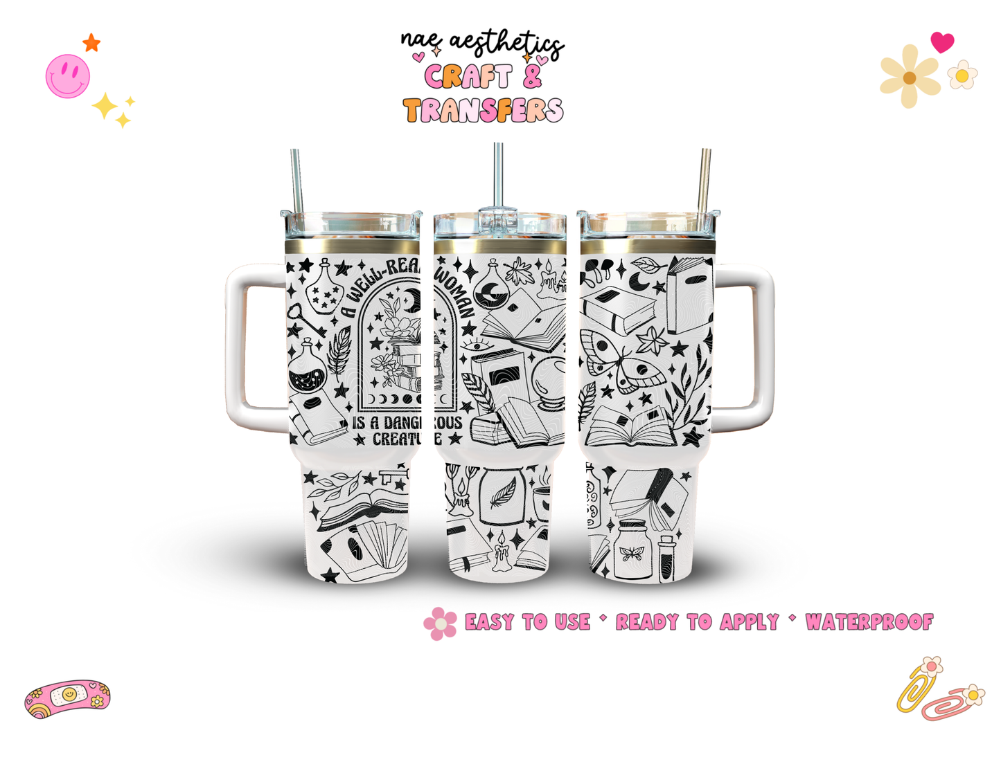 UV-DTF TUMBLER WRAP #59