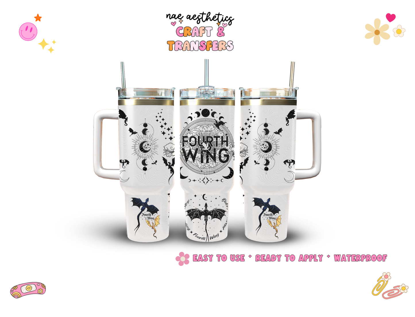 UV-DTF TUMBLER WRAP #62