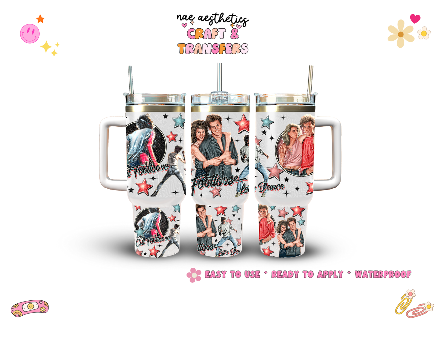 UV-DTF TUMBLER WRAP #65