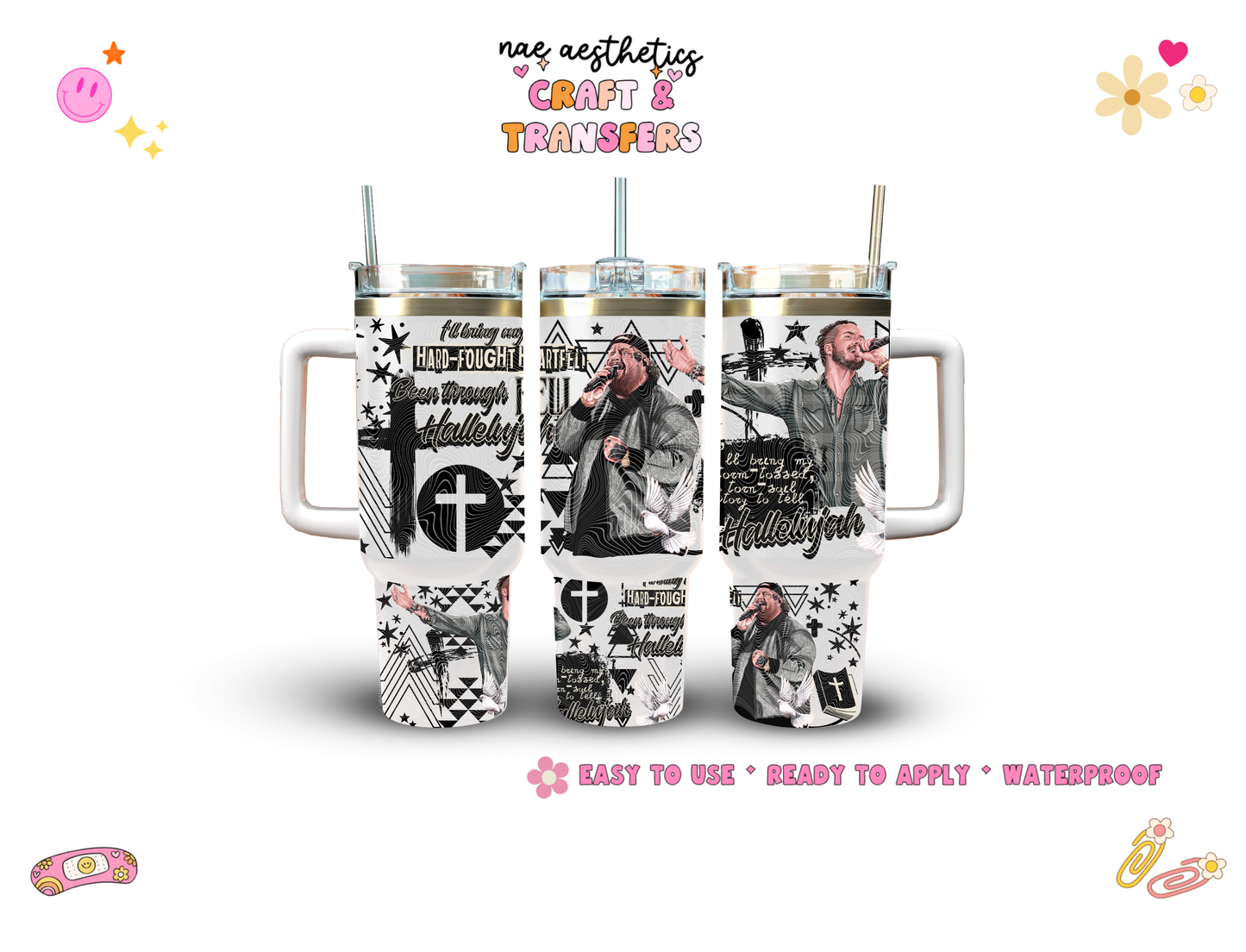 UV-DTF TUMBLER WRAP #73