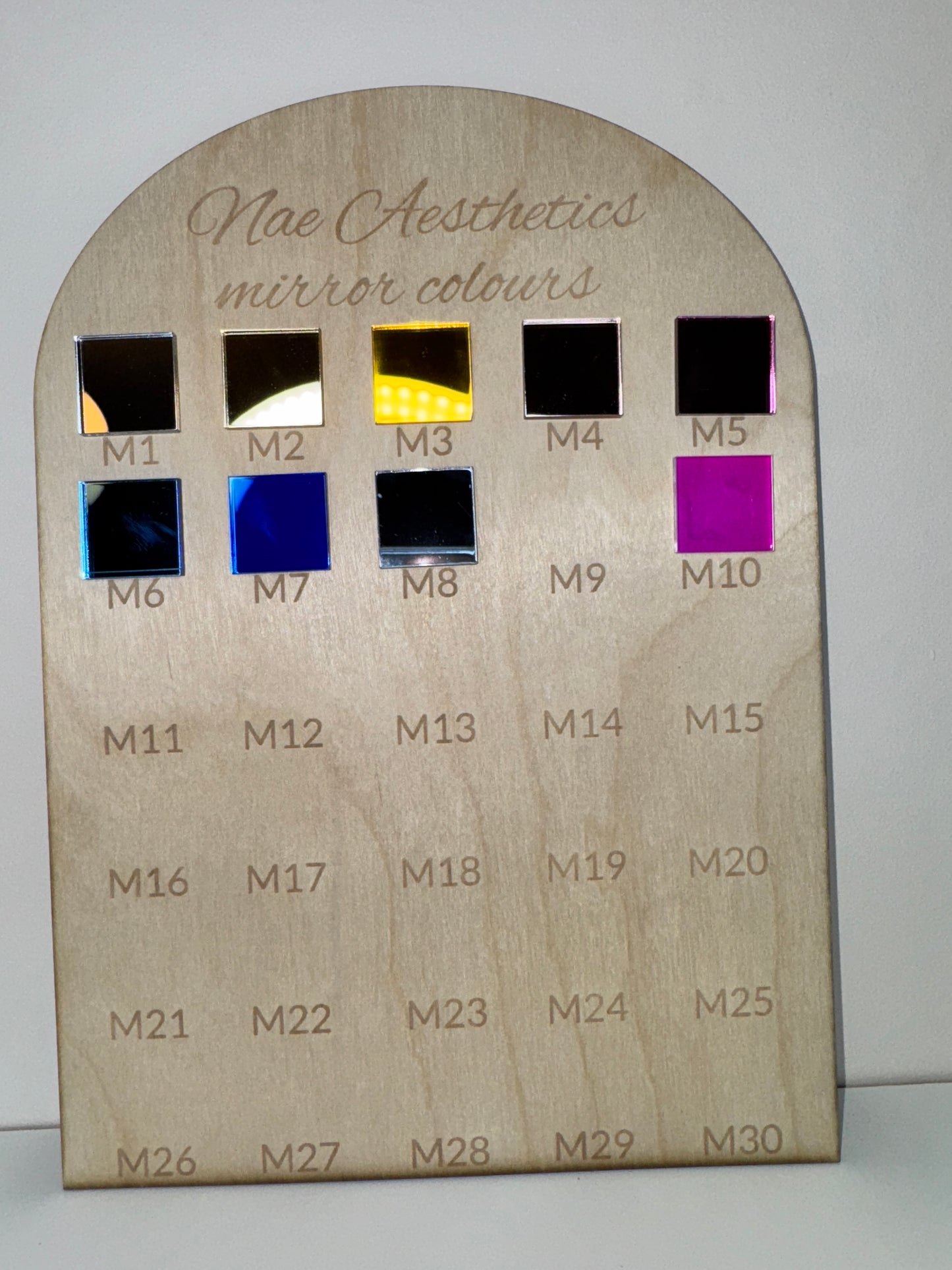 ACRYLIC BUSINESS SIGNS - 30 CM