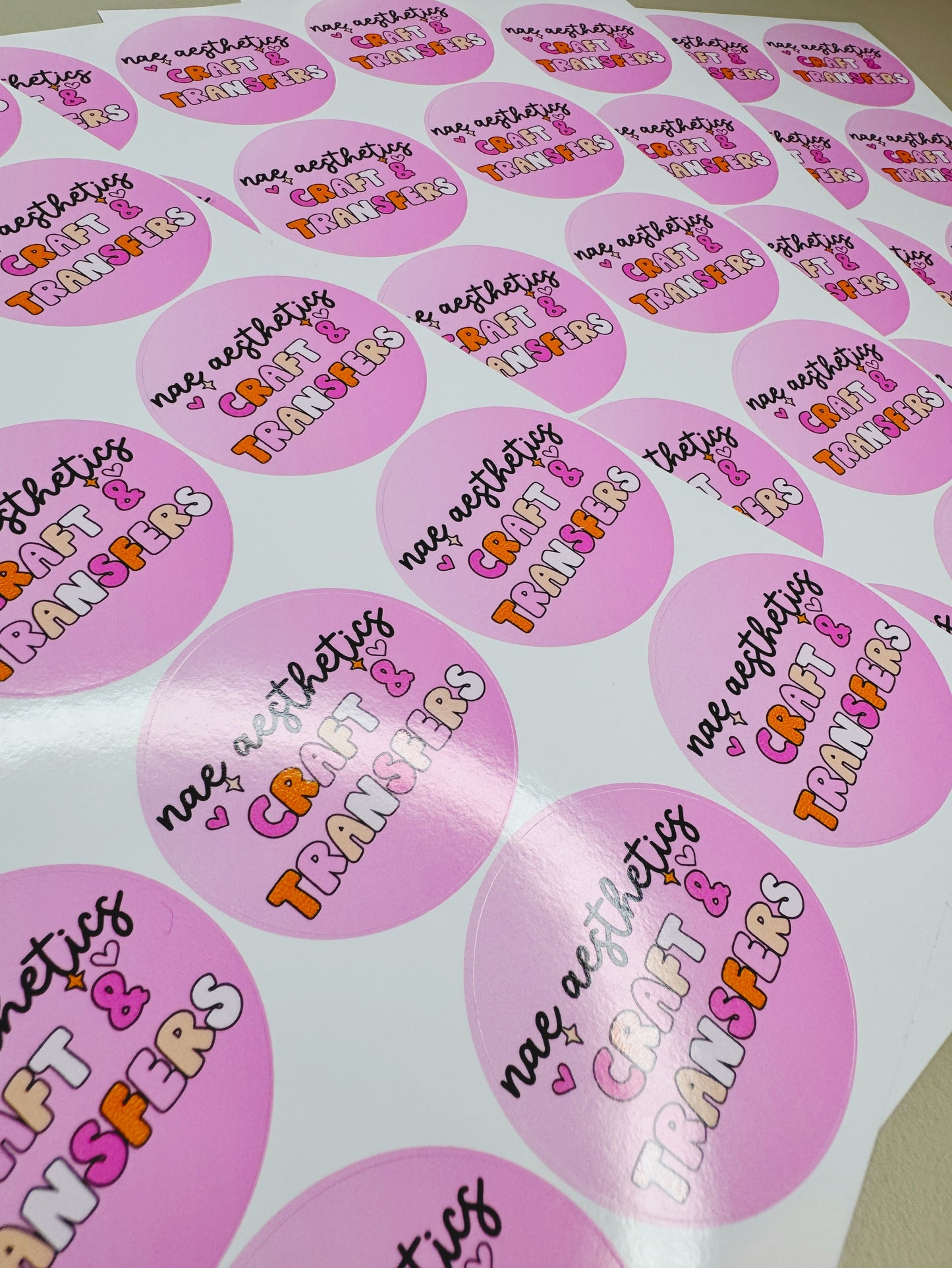 CUSTOM SOLVENT BUSINESS STICKERS