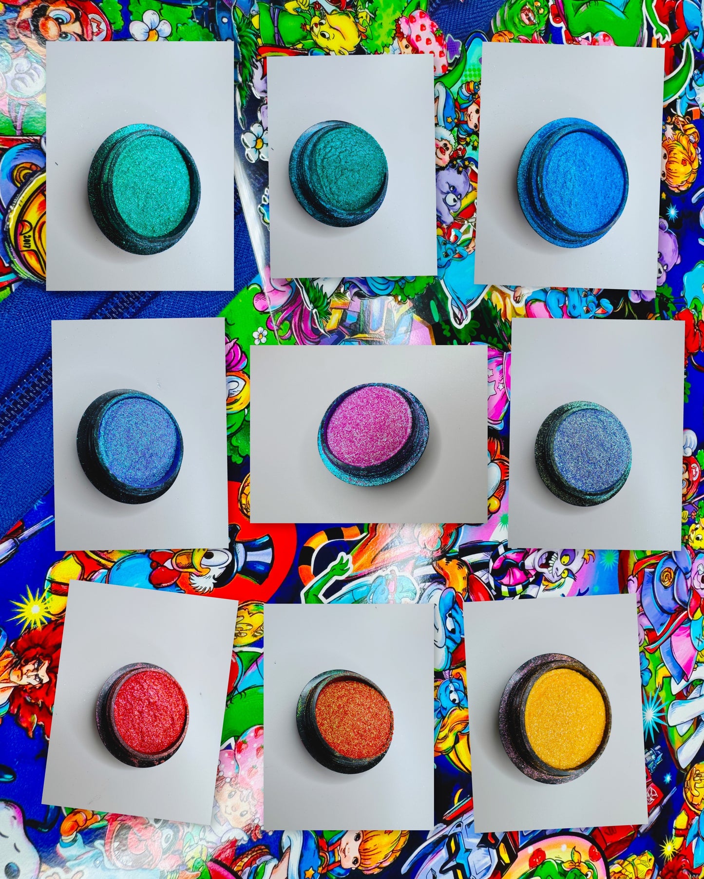 RADIANCE PIGMENT BUNDLE - 9 COLOURS WITH FREE ZIPPER KIT