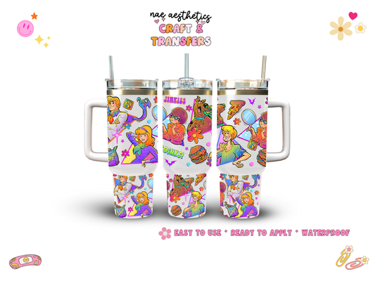 UV-DTF TUMBLER WRAP #106