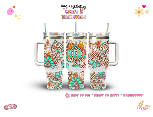 UV-DTF TUMBLER WRAP #110