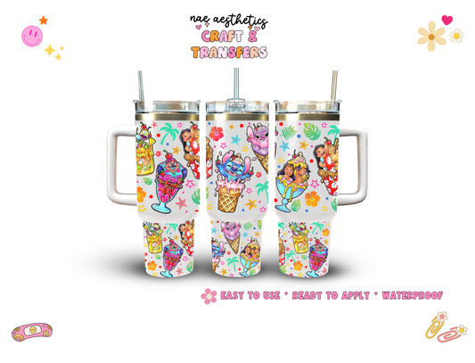 UV-DTF TUMBLER WRAP #113