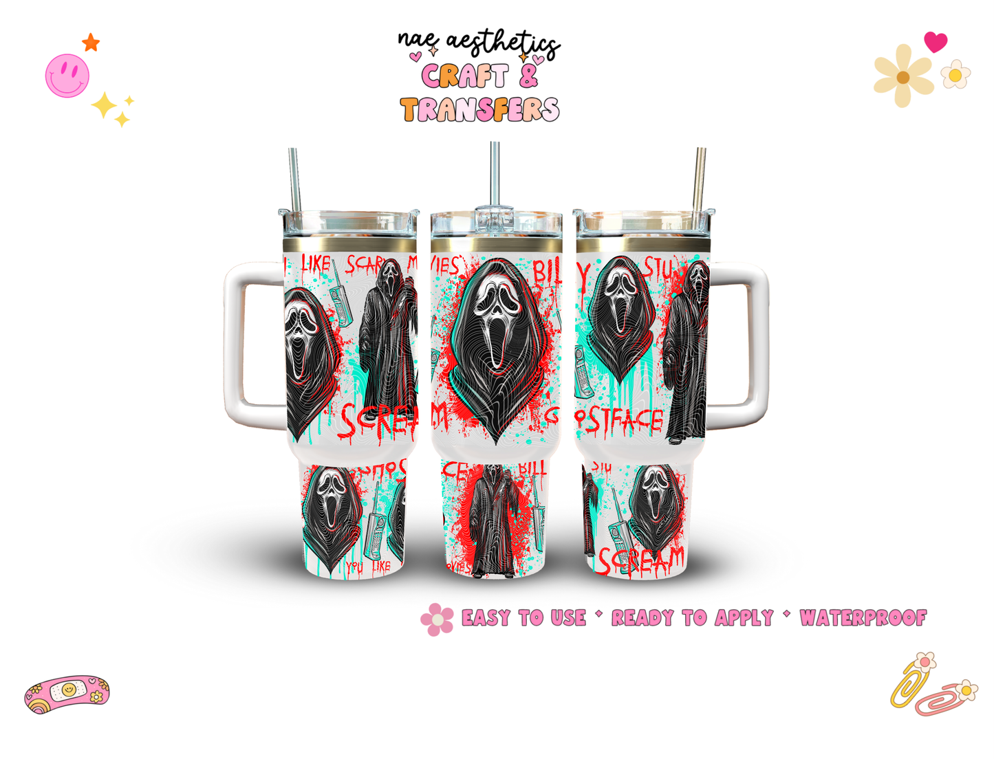 UV-DTF TUMBLER WRAP #116