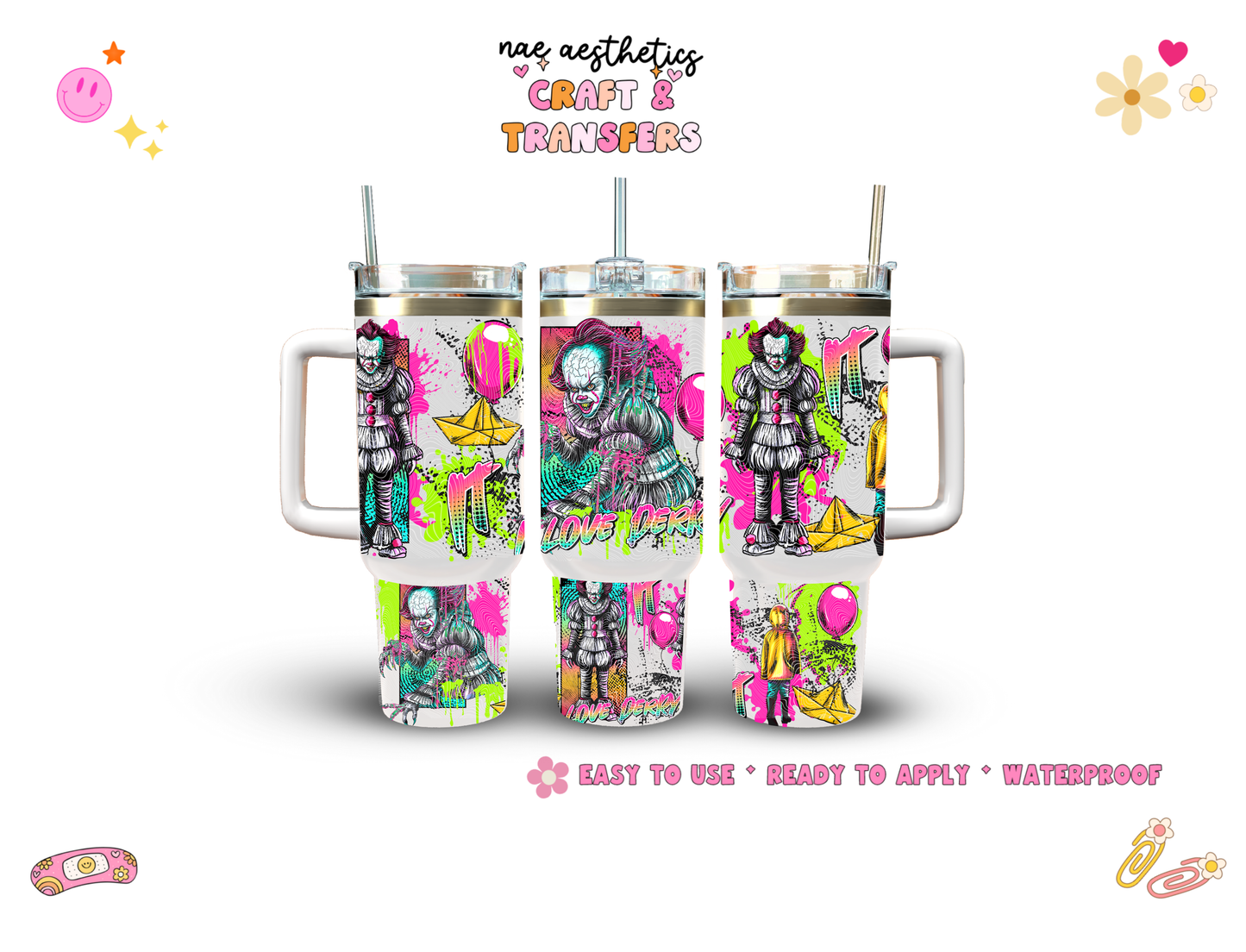 UV-DTF TUMBLER WRAP #121