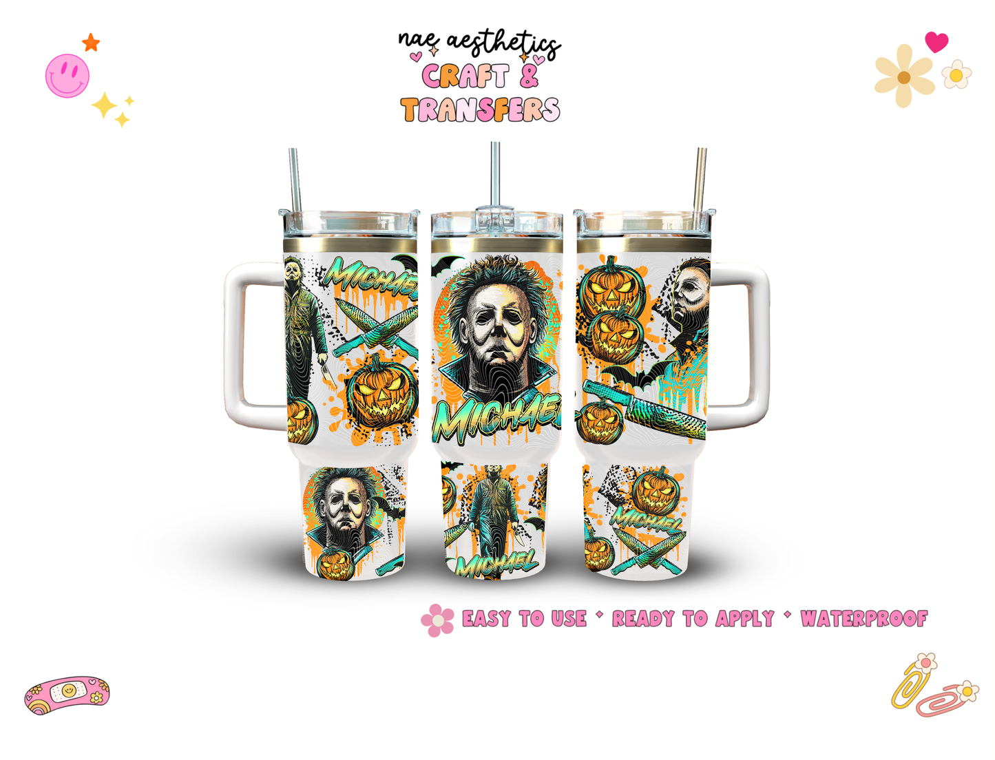 UV-DTF TUMBLER WRAP #122