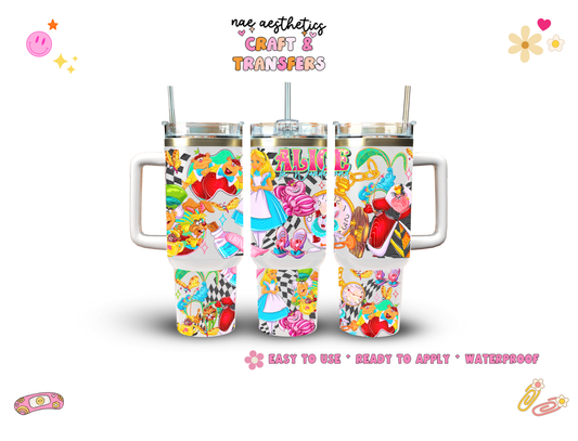 UV-DTF TUMBLER WRAP #124