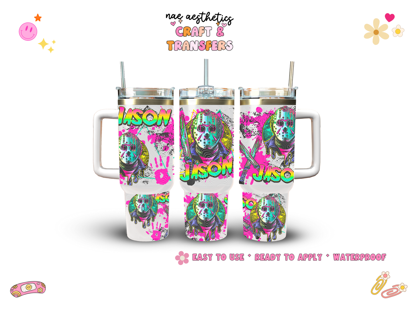 UV-DTF TUMBLER WRAP #125