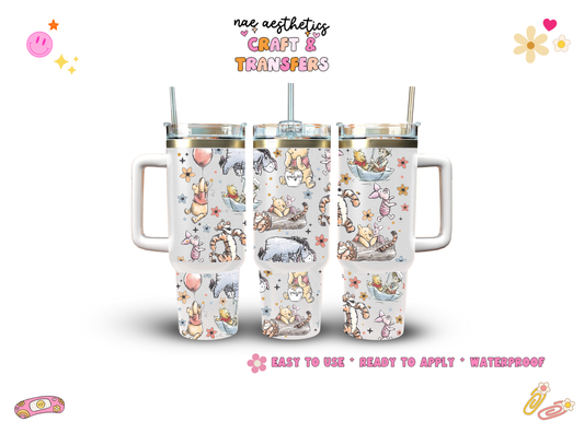 UV-DTF TUMBLER WRAP #127