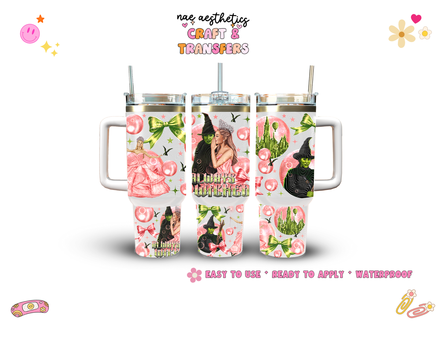UV-DTF TUMBLER WRAP #31