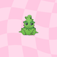 GREEN XMAS BABY STRAW TOPPER