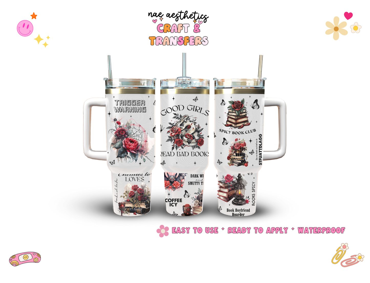 UV-DTF TUMBLER WRAP #63