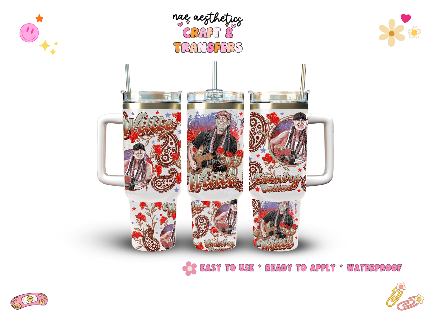 UV-DTF TUMBLER WRAP #90