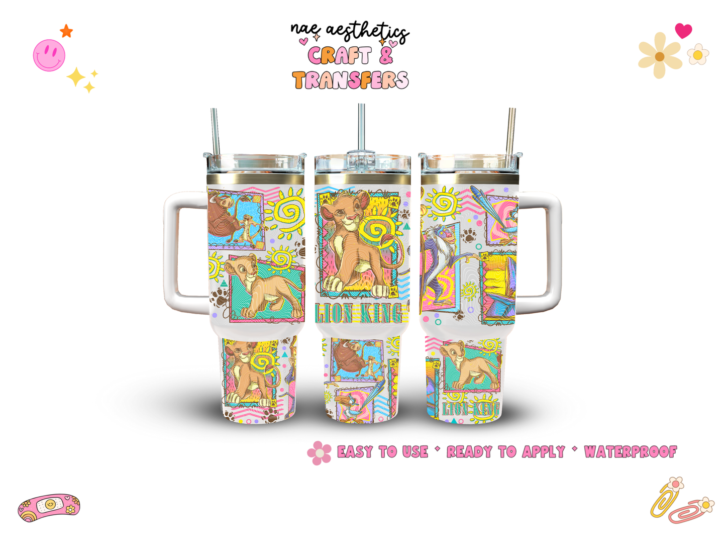 UV-DTF TUMBLER WRAP #91