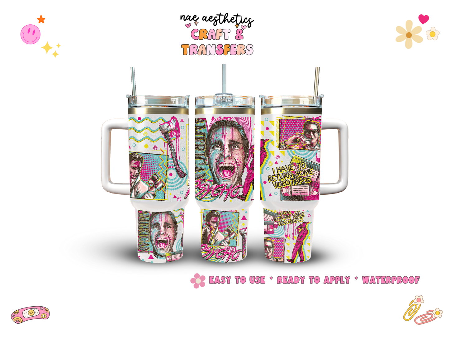 UV-DTF TUMBLER WRAP #95