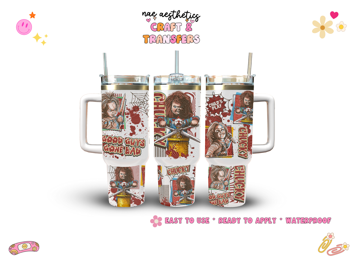 UV-DTF TUMBLER WRAP #97