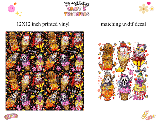 PRINTED VINYL SHEET WITH MATCHING UVDTF #114
