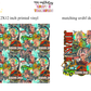 PRINTED VINYL SHEET WITH MATCHING UVDTF #116
