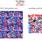 PRINTED VINYL SHEET WITH MATCHING UVDTF #121