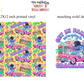 PRINTED VINYL SHEET WITH MATCHING UVDTF #123