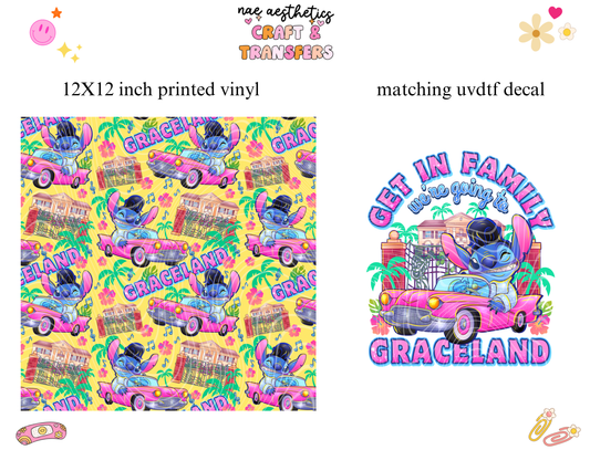 PRINTED VINYL SHEET WITH MATCHING UVDTF #123
