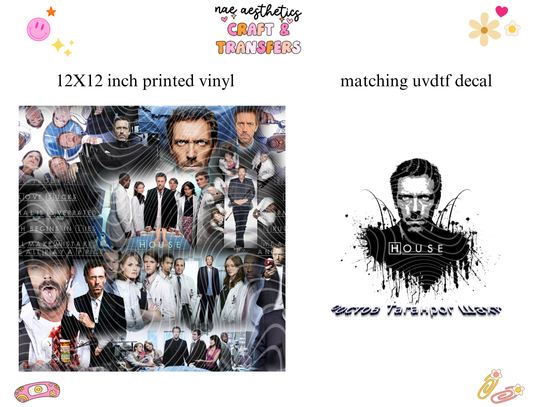 PRINTED VINYL SHEET WITH MATCHING UVDTF #145