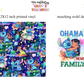 PRINTED VINYL SHEET WITH MATCHING UVDTF #167