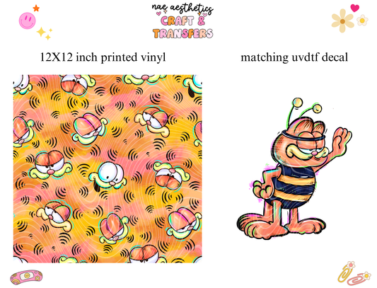 PRINTED VINYL SHEET WITH MATCHING UVDTF #171