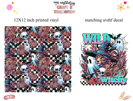 PRINTED VINYL SHEET WITH MATCHING UVDTF #182