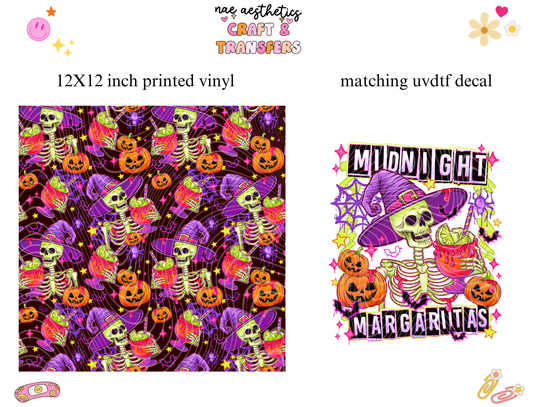 PRINTED VINYL SHEET WITH MATCHING UVDTF #185