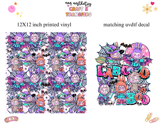 PRINTED VINYL SHEET WITH MATCHING UVDTF #187