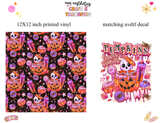 PRINTED VINYL SHEET WITH MATCHING UVDTF #192