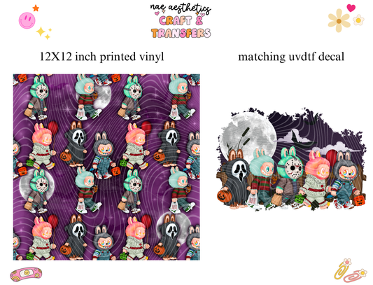 PRINTED VINYL SHEET WITH MATCHING UVDTF #203