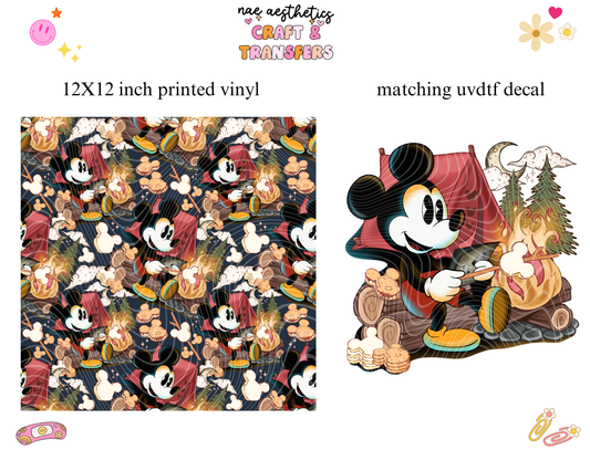 PRINTED VINYL SHEET WITH MATCHING UVDTF #206