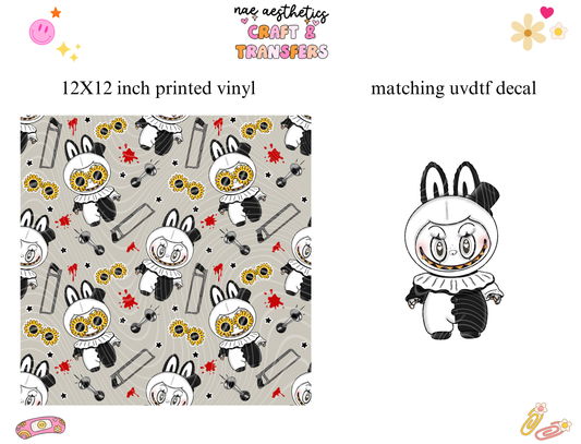 PRINTED VINYL SHEET WITH MATCHING UVDTF #211